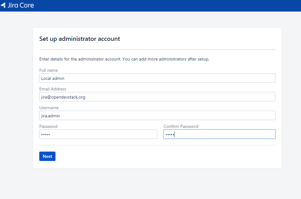 Local Jira administrator