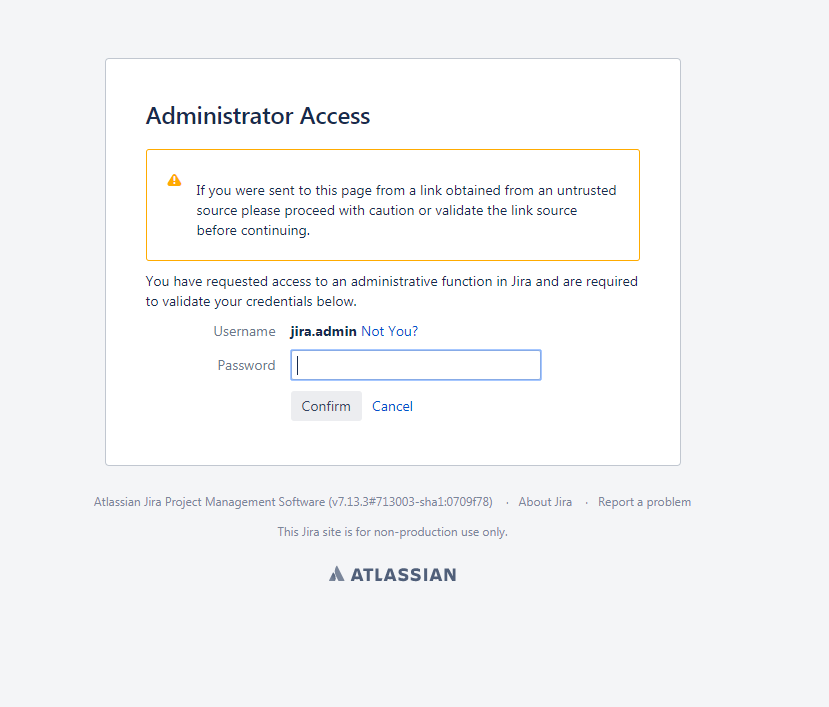 Administration access